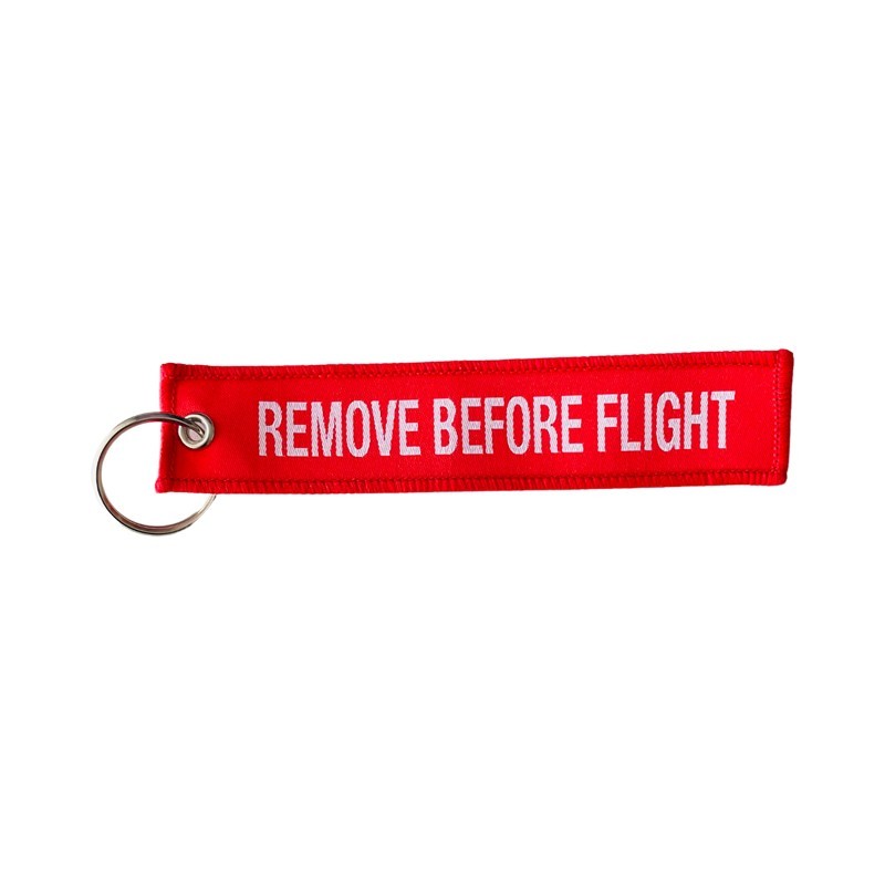 Porte clé Remove before flight